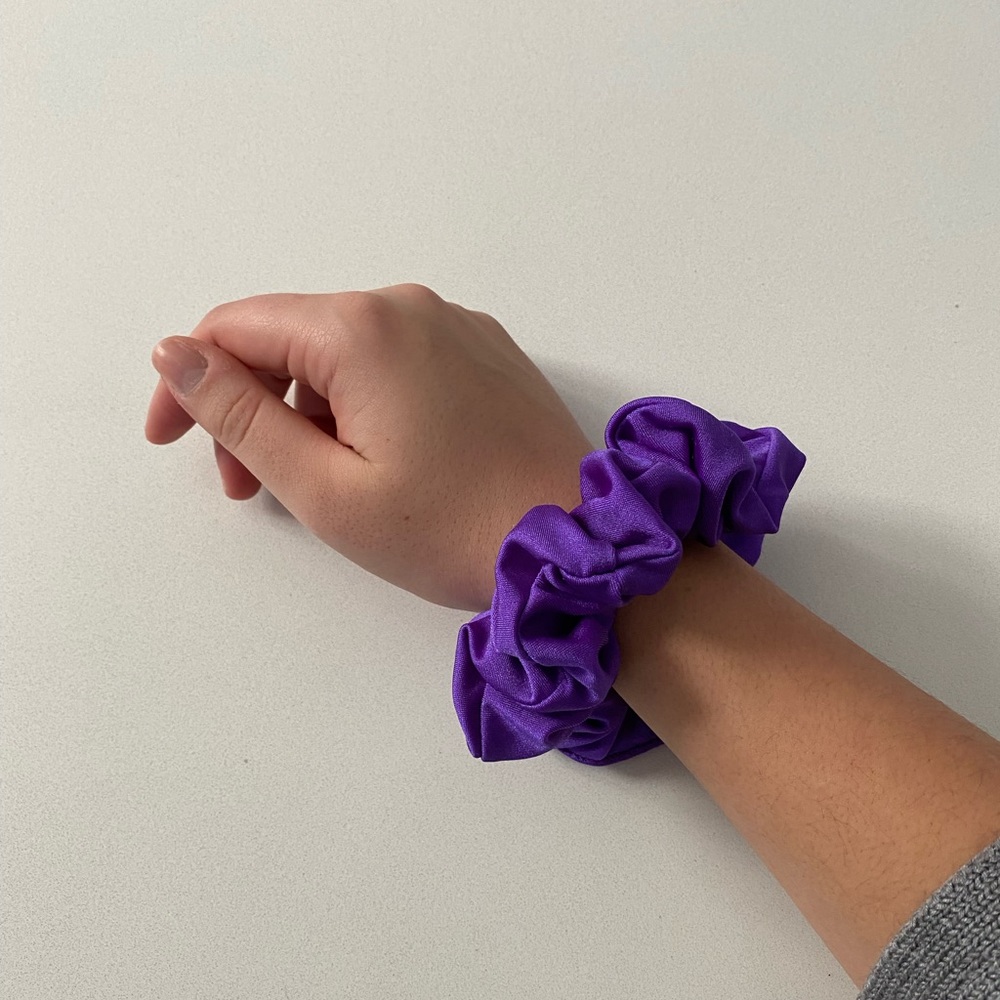 ADD ON - Deep purple scrunchie 🍇💜